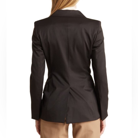 Gucci Women Wool Blend Blazer Size 38 US 4 Long Sleeve Button Peaked Lapels - Picture 15 of 15